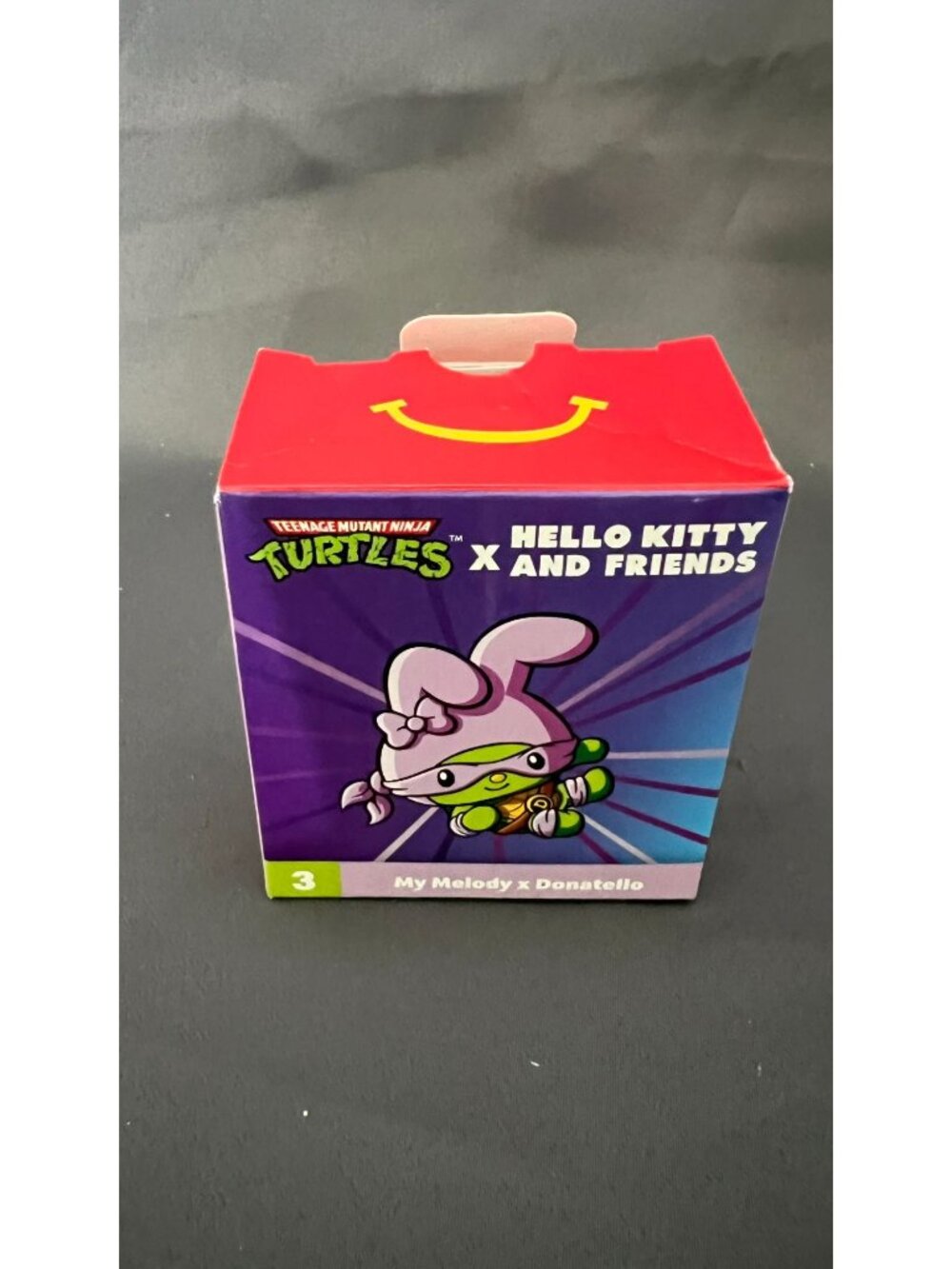 Teenage Mutant Ninja Turtles X Hello Kitty My Melody & Donatello McDonalds Toy 2 - Picture 1 of 4